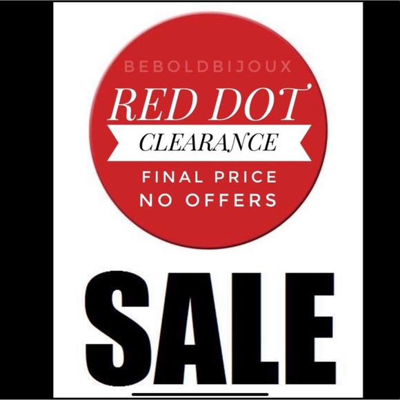 🔴 CLEARANCE 2 Row Coral Orange Teardrop Layered Necklace Set - Picture 3 of 3